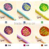 Double Heads Color Highlighter , Fine and Slim Watercolor Pen ,marker Pen thumbnail-3