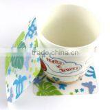 Fashion Design Floral Printed pp Square Coaster thumbnail-1