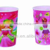 Promotional Lenticular Printing Plastic Water Cup thumbnail-1