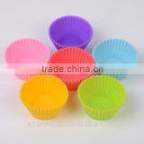 Colorful Silicone Muffin Mold thumbnail-2