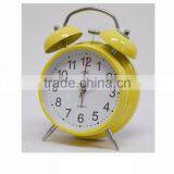 3" Twin Bell Alarm Clock, Red Twin Bell Alarm Clock thumbnail-6