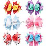 Deshine Wholesale Ribbon Bow Christmas Hairpin ZX1026 thumbnail-1