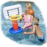 Colourful PVC Inflatable Pool Basketball Hoop thumbnail-1