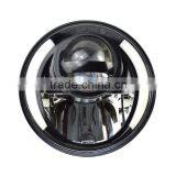 7" Motorcycle 30w H4 Hi/Low LED Headlight W/ Amber LED Turn Signal Lamp Fits Harley Jeep JK CG125 Cafe Racer Bobber thumbnail-2