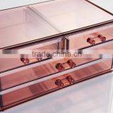 Plastic Make up Tray / Lipstick Storage Clear Cosmetic Organizer thumbnail-3
