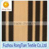 High Quality Polyester Black and Yellow Two Colored Stripe Fabric thumbnail-3