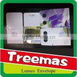 Ophthalmic Lenses Paper Envelope Gusset Packet With Inner Liner and Holes for Optician thumbnail-1