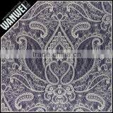 7 Discount High Quality Love Heart Sharp Fashion Coral Color Guipure Multi Color Polyamide Elastane Fabric 7003