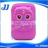 Owl Embossed Smiggle Pencil Case With Compartments, Pencil Case for Kids Quality Choice thumbnail-4