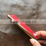 Electroplate TPU+Leather Back for Iphone 6 6s Case With Custom Logo and High Quality thumbnail-4