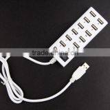ABS Material 13 Ports USB 2.0 Charger Hub