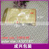 Hanging Packaging Bag/nylon Zipper Pouch/golden Silver Color Packing Sleeve for Mobile Phone Cover thumbnail-5