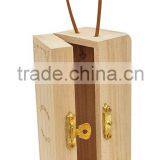 Cheap Wooden Wine Bottle Box Wooden Wine Box Single Bottle Wine Box thumbnail-5