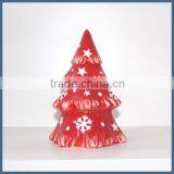 Christmas Decoration Supplies Ceramic Christmas Tree Shape Jar thumbnail-2