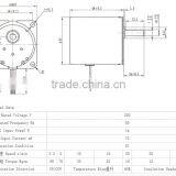 60hz 220V 2.5RPM 80kg.cm AC Gear Motors 60ktyz for CCTV Scanner thumbnail-6