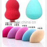 OEM beauty unique Shape makeup powder puff sponge drop shape Makeup Sponge latex makeup sponge