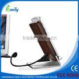 3 Coils Qi Wireless Charger Charging Pad Wood Wireless Charger For Mobile Phone thumbnail-3