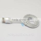 Shenzhen Factory Flat Usb Cable, Metal Housing Usb Data Cable, Usb Cable for Iphone 6 and Samsung thumbnail-2