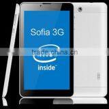 2015 New 7 Inch Android 4.4 KitKat 3G Tablet PC 4GB Sofia 3230 Dual Core 1.2GHz Wifi BT GPS