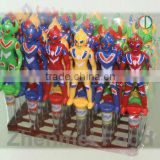 Kids game Ultraman London Shootfighters with pressed candy