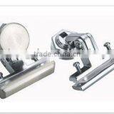 Double Holes Furniture Cabinet Glass Door Hinge thumbnail-1