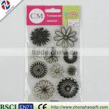 Best Price Flower Black and Hyaline Stickers thumbnail-1