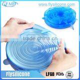 Silicone Lids As Seen on TV Lids Bottle Caps Closures Silicone Stretch Lid thumbnail-3