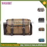 Free Sample Men Shoulder Business Bag, Canvas Cross Strap Canvas Messenger Bags thumbnail-6