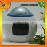 Music and Starry Sky Calendar. 2014Star Sky Music Projection Night Light With Alarm Clock. thumbnail-2