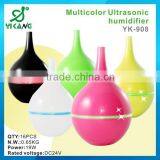 YK-908 High Quality Change Color 800ml Water Tank Ultrasonic Cool Mist Humidifier thumbnail-1