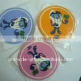 3D custom pvc coasters /silicone souvenir coasters