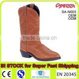 Handmade Lady Shoes Fashion Lady Safety Shoes, High Heel Lady Work Boots SA-N003 thumbnail-2