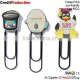 OEM LOGO Shape Soft PVC Bookmark thumbnail-1