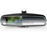 4.3"inch High Resolution Mirror Car Rearview Mirror With Parking Sensors Auto-dimming thumbnail-3
