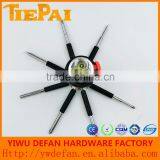 8 In 1 Multi Screwdriver With 4 LED Powerful Torch Flashlight 8 in One Screwdriver thumbnail-6