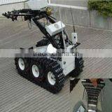 Robot Rubber Track With Wheels 130*74