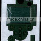 Silicone Rubber Manufacturing Process With Custom Graphic Overlay thumbnail-2