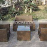 4Pcs Garden Sofa Furniture Rattan With Aluminium Frame thumbnail-2