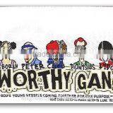 Baseball Cap Weaving/woven Epaulet Label thumbnail-2