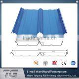 2015 Hot Sale Standing Seam Roof Panel Roll Forming Machine Best Supplier in China