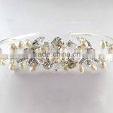 Fashion Design Rhinestone Headband Crown thumbnail-1
