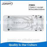 Factory New Design 6 Meter Large Endless Fiberglass Swimming Pool thumbnail-1