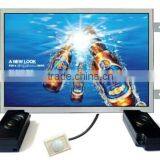 10 Inch Open Frame Optical Digital PIR Motion Sensor Advertising Player HD 1080P 3.5 mm Audio Output Display Devices Definition thumbnail-2