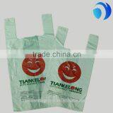 Hot Sale Household Essential Food Saver PlasticT-shirt Bag on Roll thumbnail-1