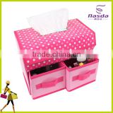 multipurpose fabric cardboard storage box/tissue box