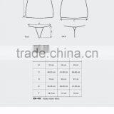 Sexy Lingerie Set - Caramella Chemise & Thong - Beige thumbnail-5