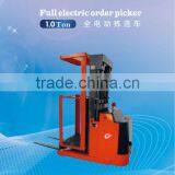 Electric Stock Picker Aerial Order Picker thumbnail-1
