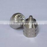 1/4" Female Round Stainless Steel SS Blow-off Air Nozzles With 13 Grooves thumbnail-1
