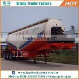 3 axles v shaped 60cbm dry bulk transport semi trailer cement carrier tanker trailer for sale