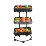 Rectangular PP Rattan Supermarket Display thumbnail-3